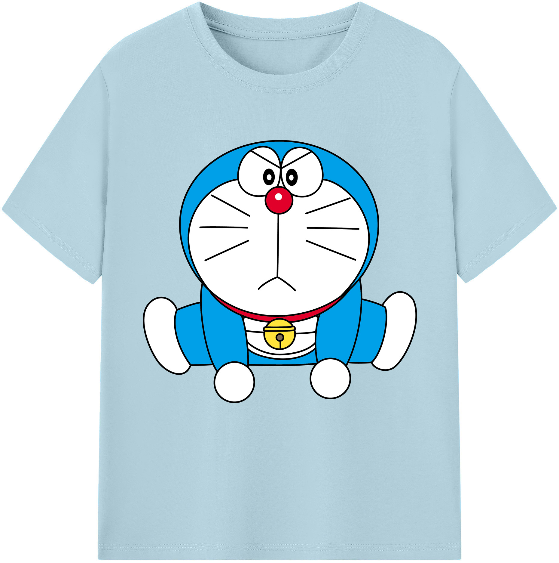 （画像用） ドラえもん Doraemon 綿100％半袖Tシャツ（フロントプリント）